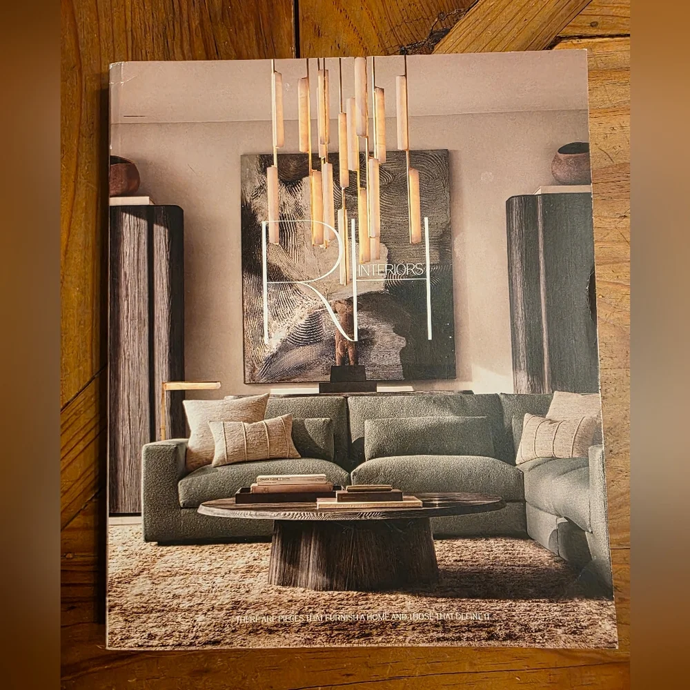 RH restoration hardware Spring 2025 edition magazine catalog
